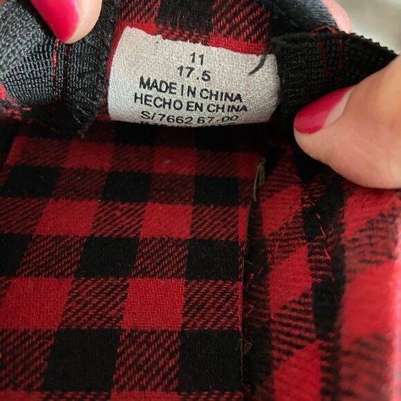 Toddler Boys Black Slip On Loafers Shoes Size 11C - Picture 5 of 6